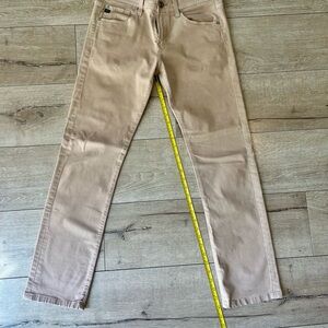 Ag Adriano Goldschmied Beige Pants